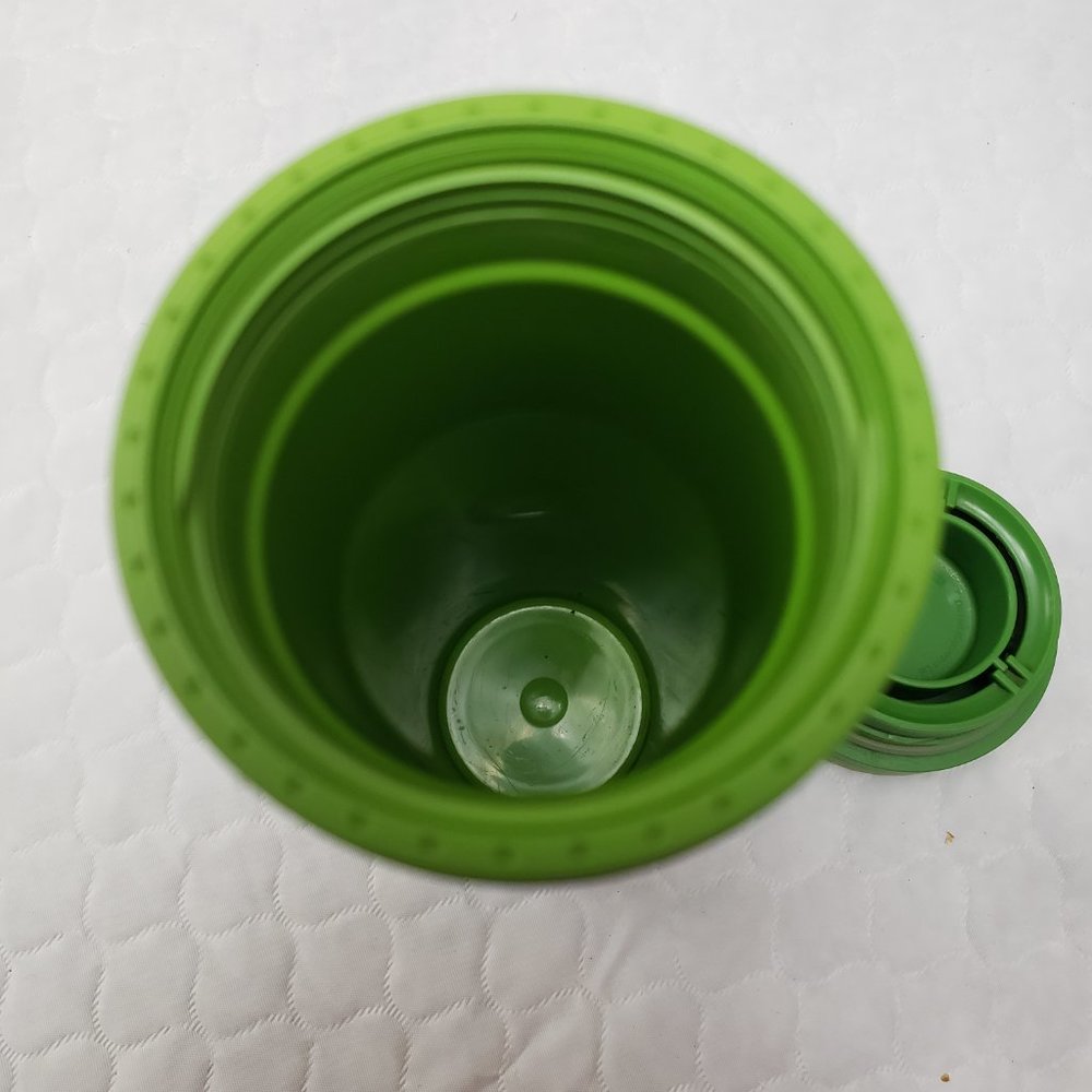 Starbucks 2008 Green Reduce Reuse Recycle Travel Coffee Mug Tumbler 16 Oz - Picture 6 of 8